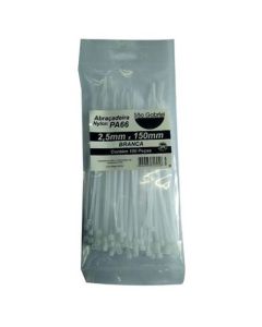 CINTA LACRE 2,5x100 BRANCA NYLON PA66 TBT
