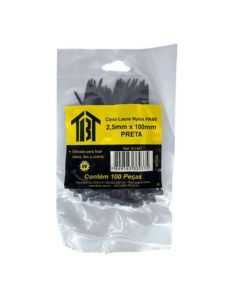 CINTA LACRE 3,6x150 PRETA NYLON PA66 TBT