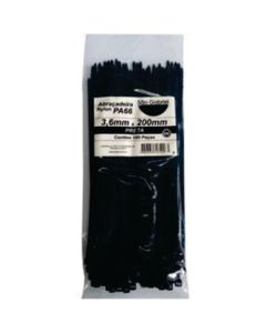 CINTA LACRE 4,6x400 PRETA NYLON PA66 TBT