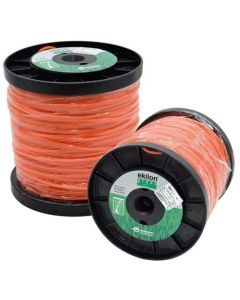 LINHA NYLON AP GRAMA 3,3mmx1,0kg QUADRADO LARANJA EKILON