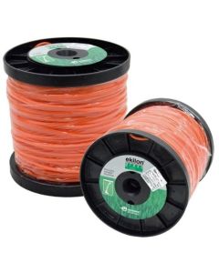 LINHA NYLON AP GRAMA 3,3mmx1,0kg QUADRADO LARANJA EKILON