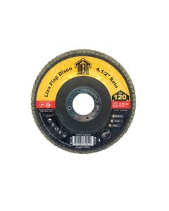 LIXA FLAP DISCO 4,5 RETO OX ALUM GR 120 TBT