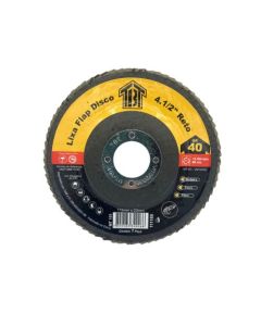 LIXA FLAP DISCO 4,5 RETO OX ALUM GR 040 TBT