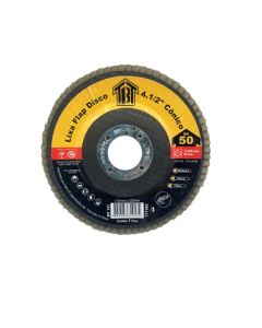 LIXA FLAP DISCO 4,5 CONICO OX ALUM GR 050 TBT