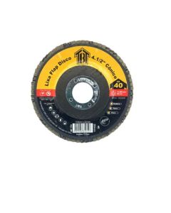 LIXA FLAP DISCO 4,5 CONICO OX ALUM GR 040 TBT