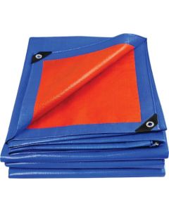 LONA POLIETILENO AZUL/LARANJA 6x7 TBT