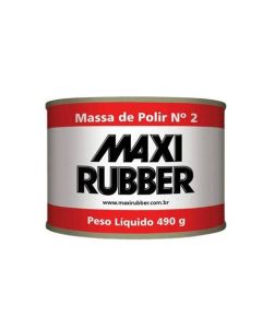 MASSA DE POLIR N.2 490g MAXI RUBBER  6MH014