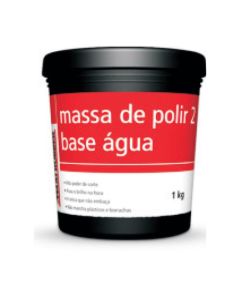 MASSA DE POLIR N2 1kg B AGUA 6MH020 MAXI RUBBER