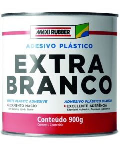 COLA MASSA PLAST EXTRA BR 900g MAXI RUBBER 1MG084