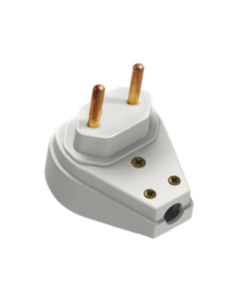 PINO PRENSA CABO MACHO ILUMI (G) 2P 20A BRANCO 1438PCT