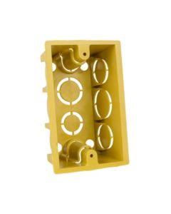 CAIXA PVC 4X2 AMARELA(100) PLASTUNING