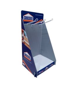 EXPOSITOR DISPLAY BALCAO GANCHEIRA CASCOLA HENKEL MKT