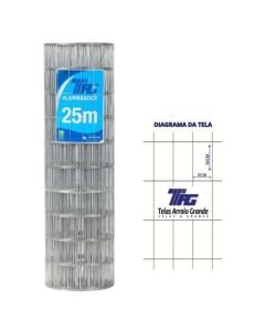 TELA GALV FOGO SOLDADA LEVE F1,60(50X100) 1,50x25m TAG