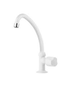 TORNEIRA COZ B MOVEL ABS BALCAO BRANCA FOZ 1110502 VIQUA