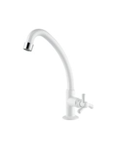 TORNEIRA COZ B MOVEL ABS BALCAO BRANCA PACIFIC 1190603 VIQUA