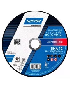 DISCO CORTE STANDARD 12(300x3,0x25,4) NORTON 