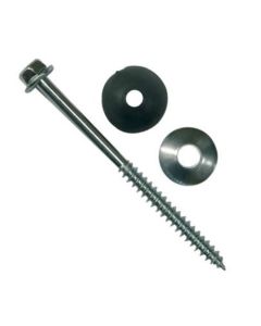 PARAFUSO TELHA COMPLETO SEXT 1/4x110mm ZB TBT