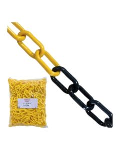 CORRENTE PLS 07mm AMAR/PRETA (10mt) MULTIPLUS