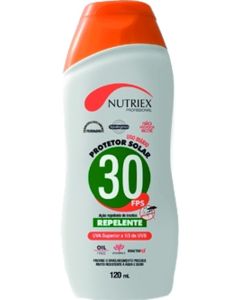 PROTETOR SOLAR FPS 30 C/ REPELENTE 120ml NUTRIEX
