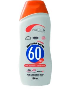 PROTETOR SOLAR FPS 60 120ml NUTRIEX