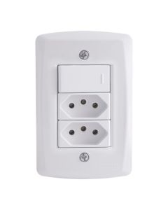 LUX TECLA 1(S) + 2 TOM 10A BR 57145087 TRAMONTINA