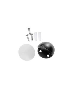 TRAVA PORTA SEM MAGNETICO INOX PRETO TBT