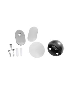 TRAVA PORTA MAGNETICO INOX PRETO TBT