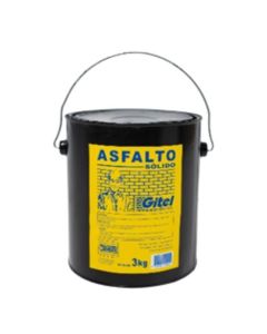 ASFALTO SOLIDO  3kg GITEL