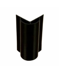 CANTONEIRA FLEX 40x40 0,75m  PRETO 911 TEC