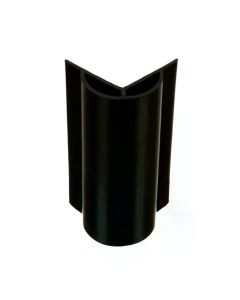 CANTONEIRA FLEX 40x40 0,75m  PRETO 911 TEC