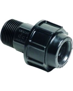 ADAPTADOR PP P/PEAD ROSCA MACHO 20mmX3/4 POLIERG