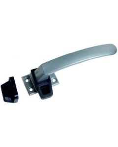FECHO ALAVANCA ALUMINIO P/PORTA 130mm ROLDAMAX