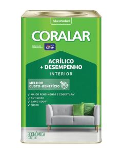TINTA ACR CORALAR DESEMPENHO FO PESSEGO 18L