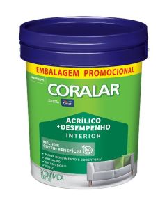TINTA ACR CORALAR DESEMPENHO FO BRANCO 20L