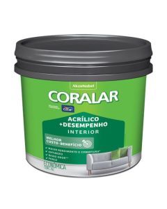 TINTA ACR CORALAR DESEMPENHO FO BRANCO 15L