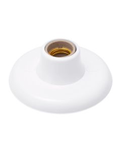 PLAFONIER BASE BET C/PORC 60W BRANCO