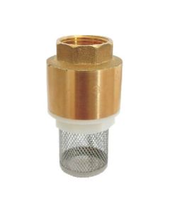 VALVULA POCO COM TELA INOX 3/4 EMMETI