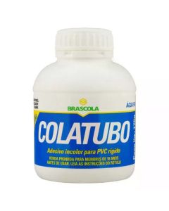 ADESIVO PVC BRASCOLA 175g C/PINCEL APLICADOR