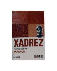 PIGMENTO EM PO XADREZ 500g MARROM
