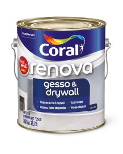 TINTA DIRETO NO GESSO RENOVA BCO NEVE 3,6L