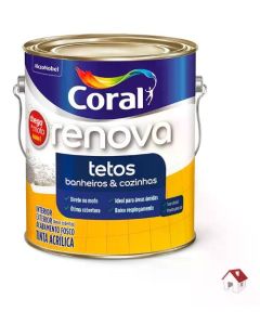 TINTA CHEGA DE MOFO RENOVA TETOS BRANCO 3,6L