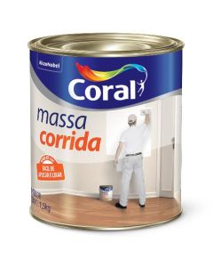 MASSA CORRIDA CORAL 900ml (1,5Kg)