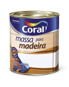 MASSA PARA MADEIRA CORALIT 900ml (1,5Kg)