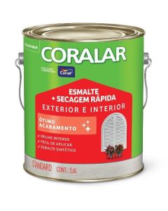 TINTA ESM CORALAR BR VERMELHO 3,6L 