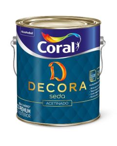 TINTA DECORA SEDA AC BRANCO 3,6L