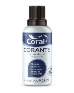 CORANTE CORAL 50ml PRETO