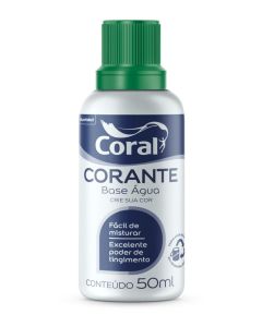 CORANTE CORAL 50ml VERDE