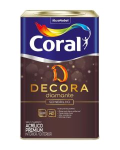 TINTA DECORA DIAM SB BCO NEVE 18L