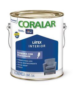 TINTA LATEX CORALAR FO BRANCO 3,6L