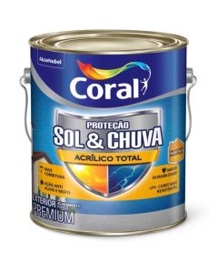 TINTA SOL E CHUVA ACRIL TOTAL BRANCO 3,6L